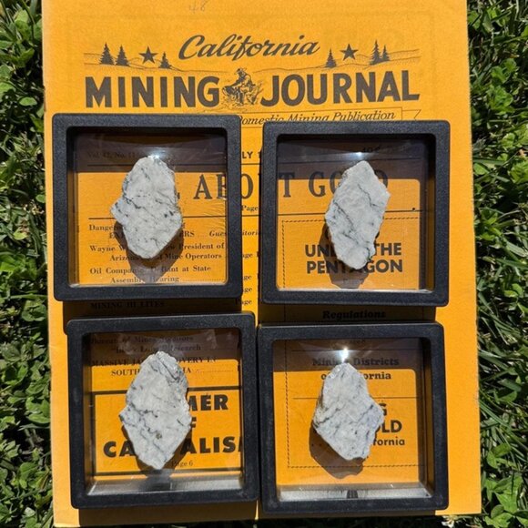 Gold in Quartz Specimens - 90 grams - Collection of 4 - 16 to 1 Mine, California - Picture 2 of 11